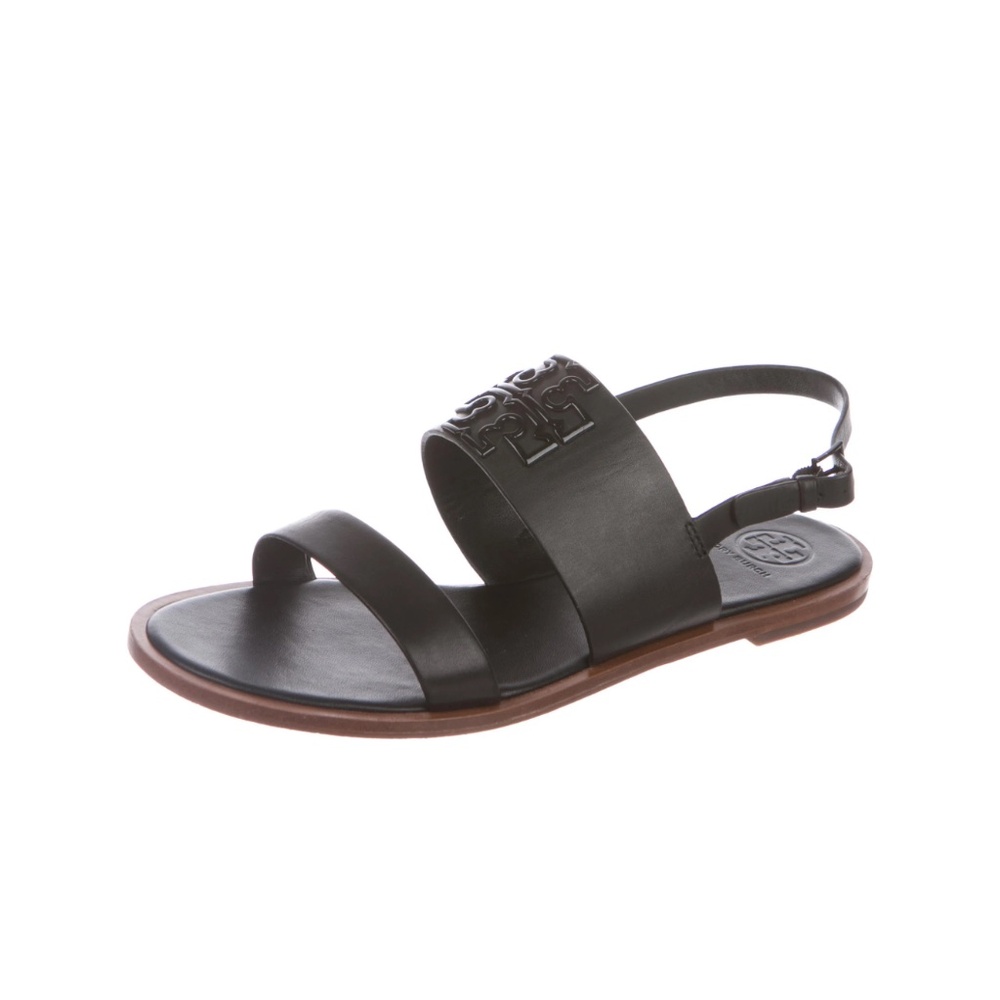 Tory Burch Powder Coated Melinda Sandal-Calf Leather